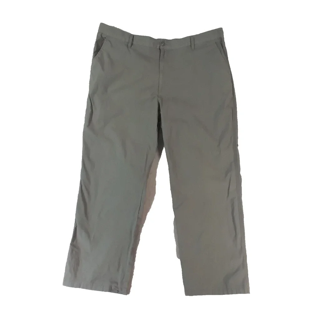 Woolrich chino pants men's 42 x 30 Grey Outdoor Flex stretch